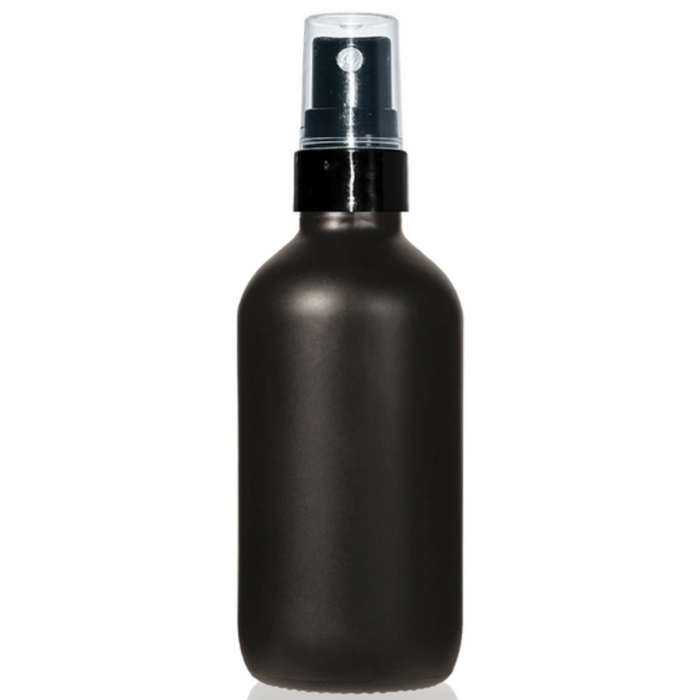 4 oz All Black Glass Room + Linen Spray- Sample