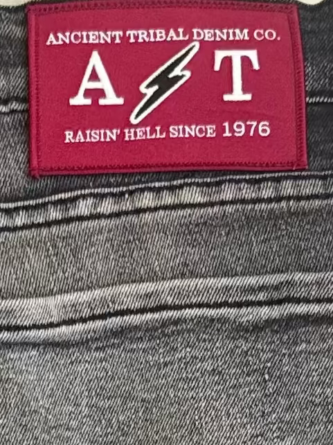 A⚡️T Distressed Jorts