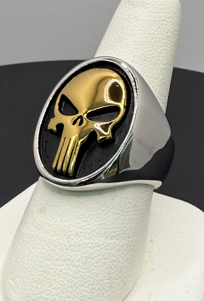 The Punisher Skull Signet Ring