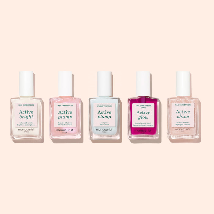 Bright + Plump Pink + Plump Aqua + Glow Grape + Shine