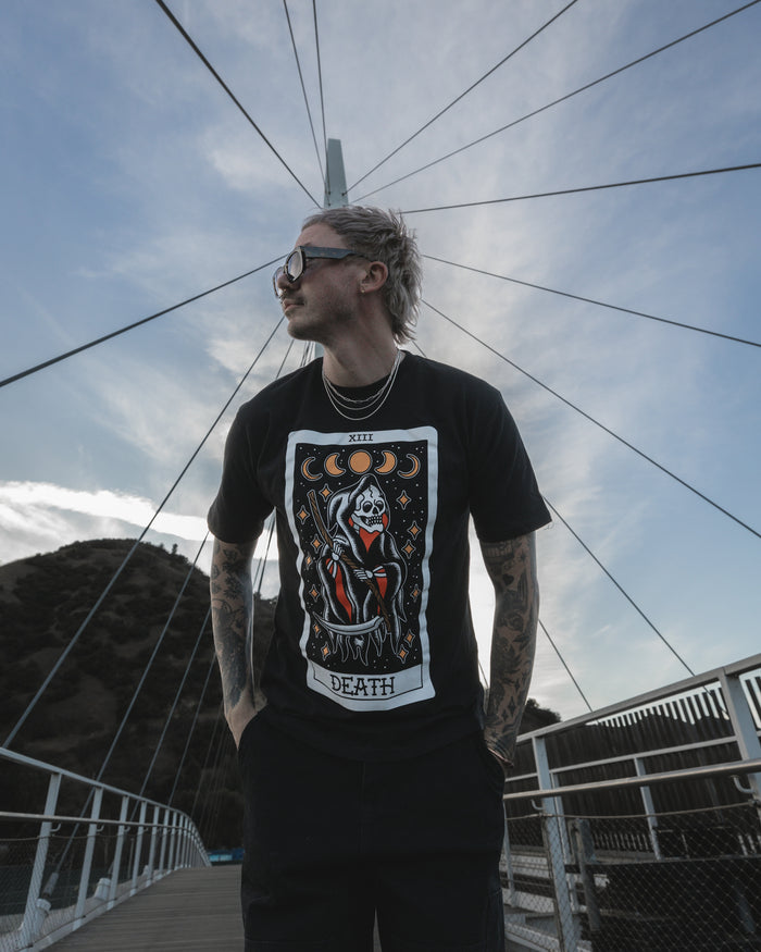 American Traditional Death Tarot Tee