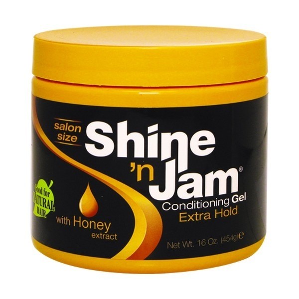 AMPRO SHINE N JAM CONDITIONING GEL - EXTRA HOLD - Palms Fashion Inc.
