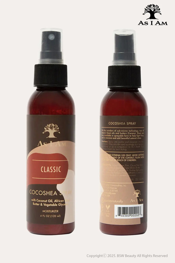 AS I AM CLASSIC COCOSHEA SPRAY MOISTURIZER 4oz - BSW BEAUTY CANADA