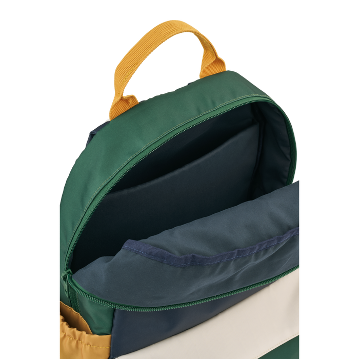 Liewood - Backpack - Lennon - Garden Green Multi Mix - Interior