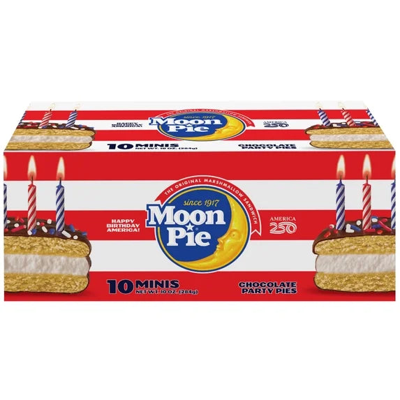 Bakery Fresh America's Birthday Moonpies Chocolate