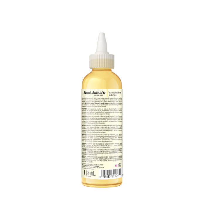 Grapeseed & Avocado Natural Growth Oil For Curls & Coils