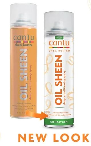 CANTU SHEA BUTTER OIL SHEEN DEEP CONDITIONING SPRAY 10 OZ - Palms Fashion Inc.