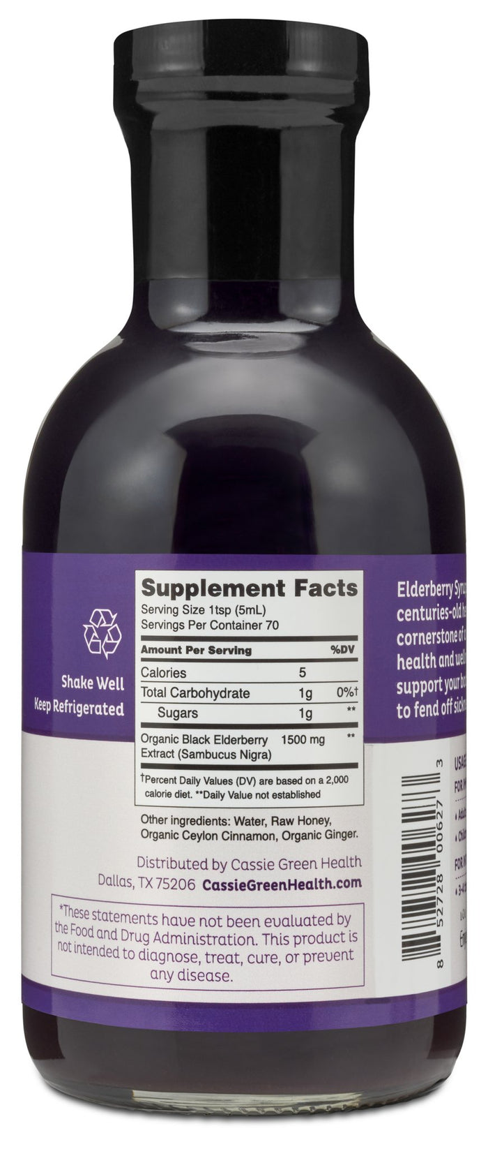 Cassie Green Elderberry Syrup 2