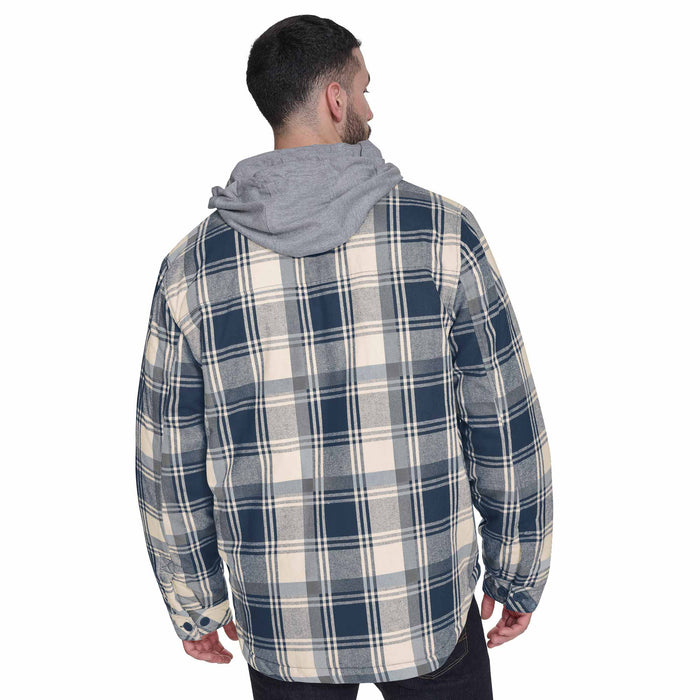 Chicago Bears Fullback Plaid Hooded Jacket