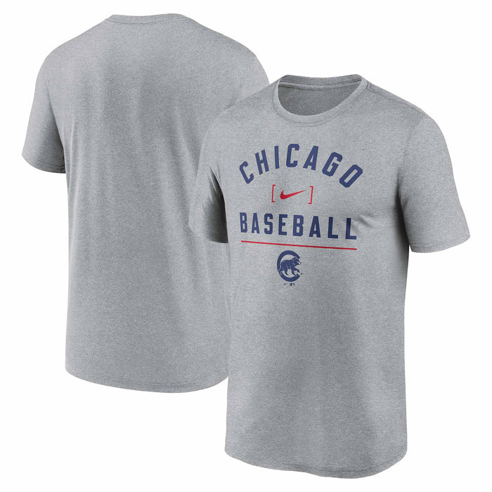Chicago Cubs Nike Arch Baseball Stack T-Shirt