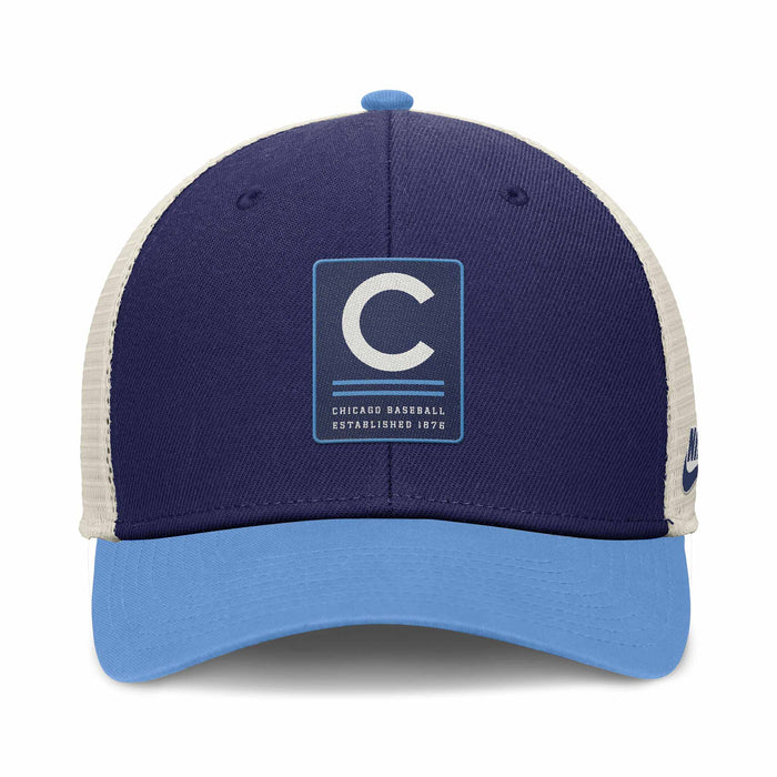 Chicago Cubs Nike Dri-Fit Rise Trucker Cap