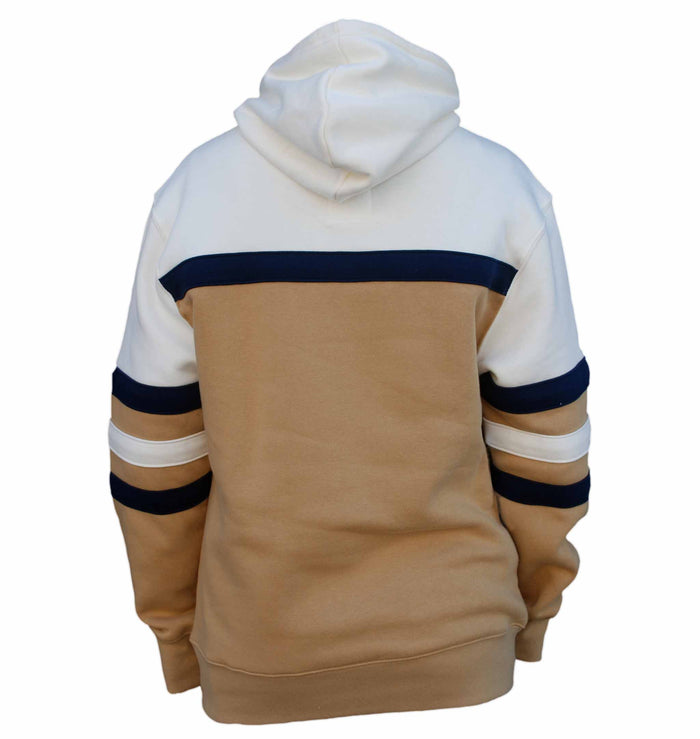 Chicago Cubs Tan & Cream Head Coach Hooded Sweatshirt