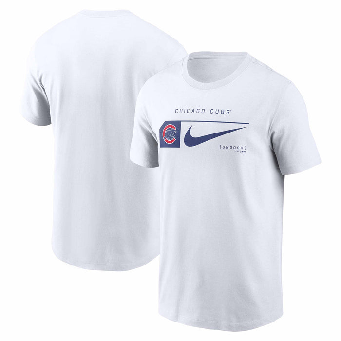 Chicago Cubs Team Swoosh Lockup T-Shirt