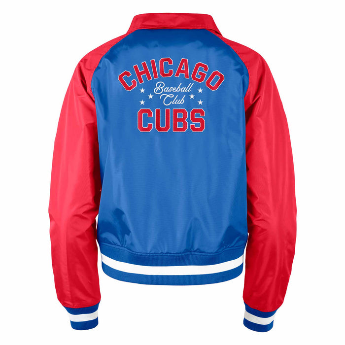 Chicago Cubs Women's Bullseye Coaches Jacket