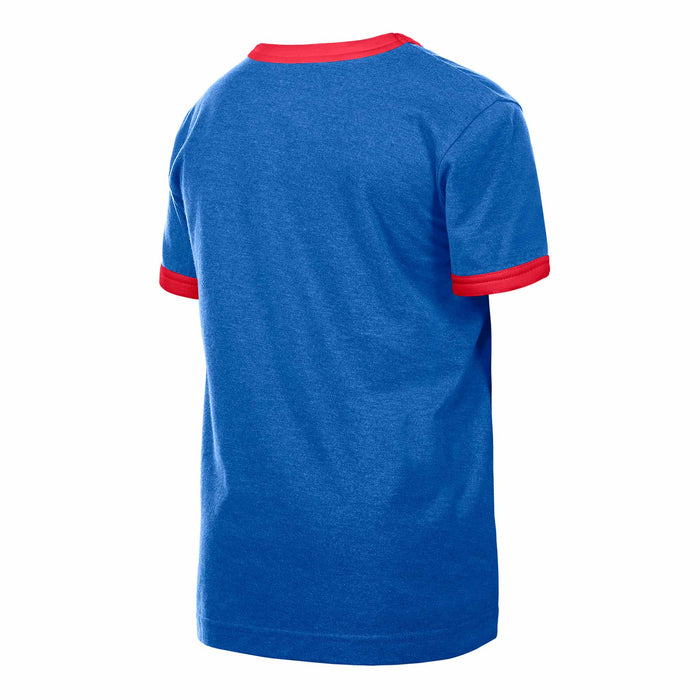 Chicago Cubs Youth Bullseye Ringer T-Shirt