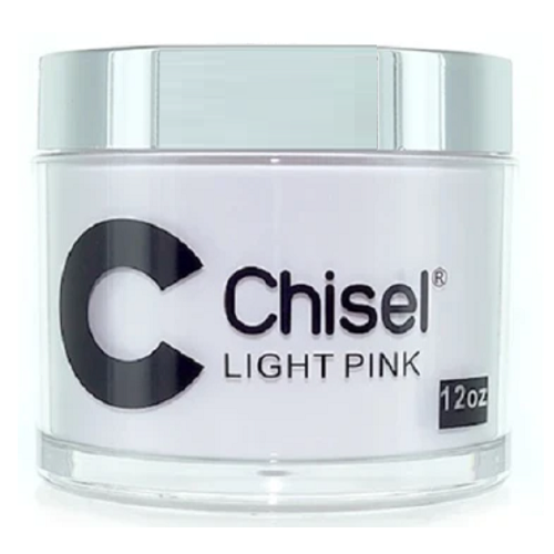 Chisel Nail Art Dipping/Acrylic 2in1 Powder - LIGHT PINK Refill size 12oz