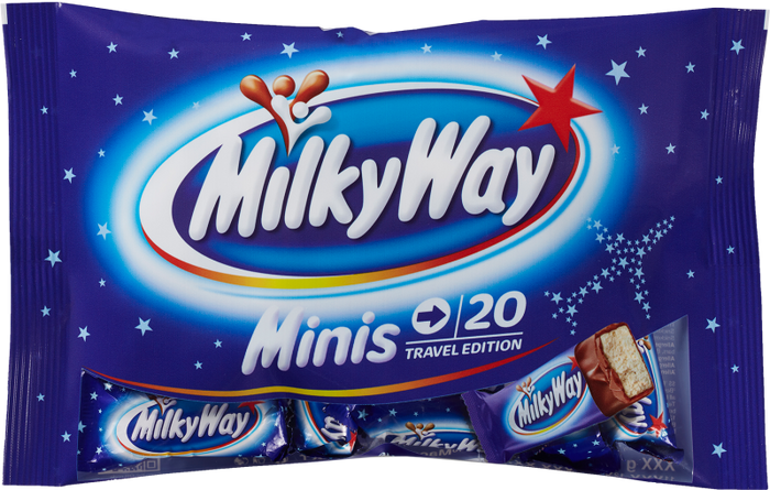 Chocolates Milky Way Mini Bolsa 333g - Attenza Colombia