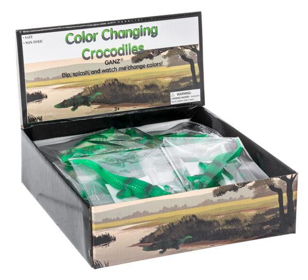 Color Changing Crocodiles