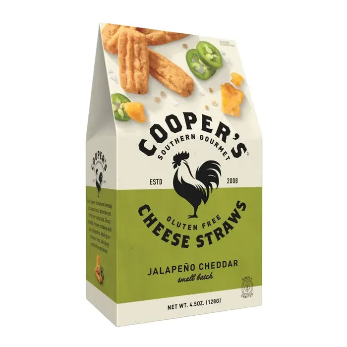 Coopers Gourmet Jalapeno Straws 4.5 oz.