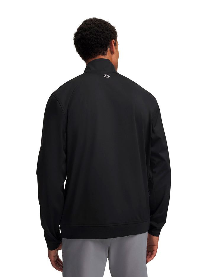 UA Drive Wind ½ Zip negro para hombre