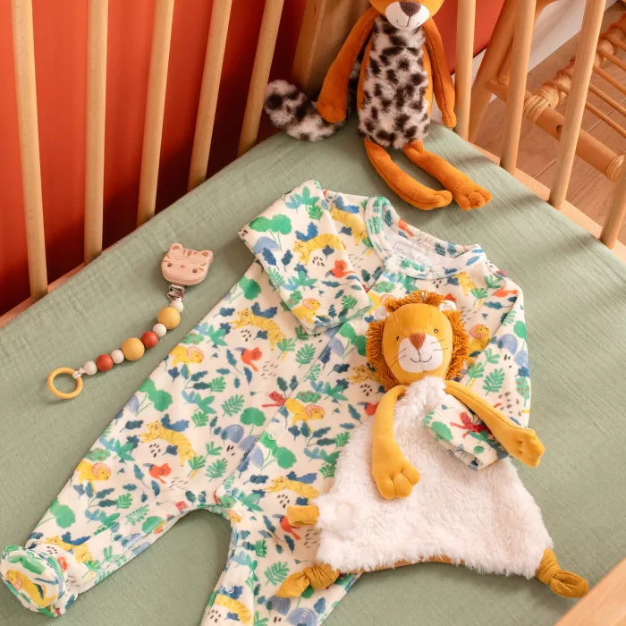 Moulin Roty - Cuddle Cloth - La forêt Mawa - Mamba Lion - Lifestyle Cut