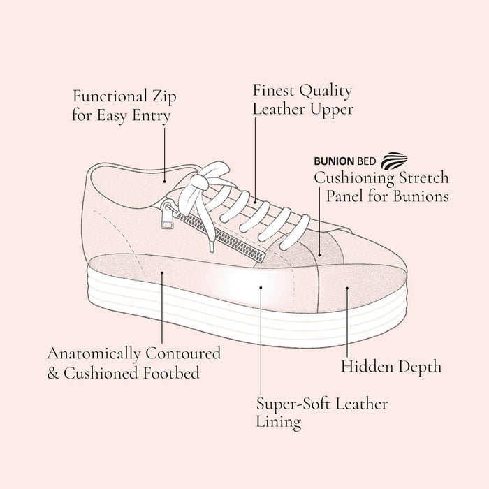 Denver: Taupe Multi Patent & Wool Lining