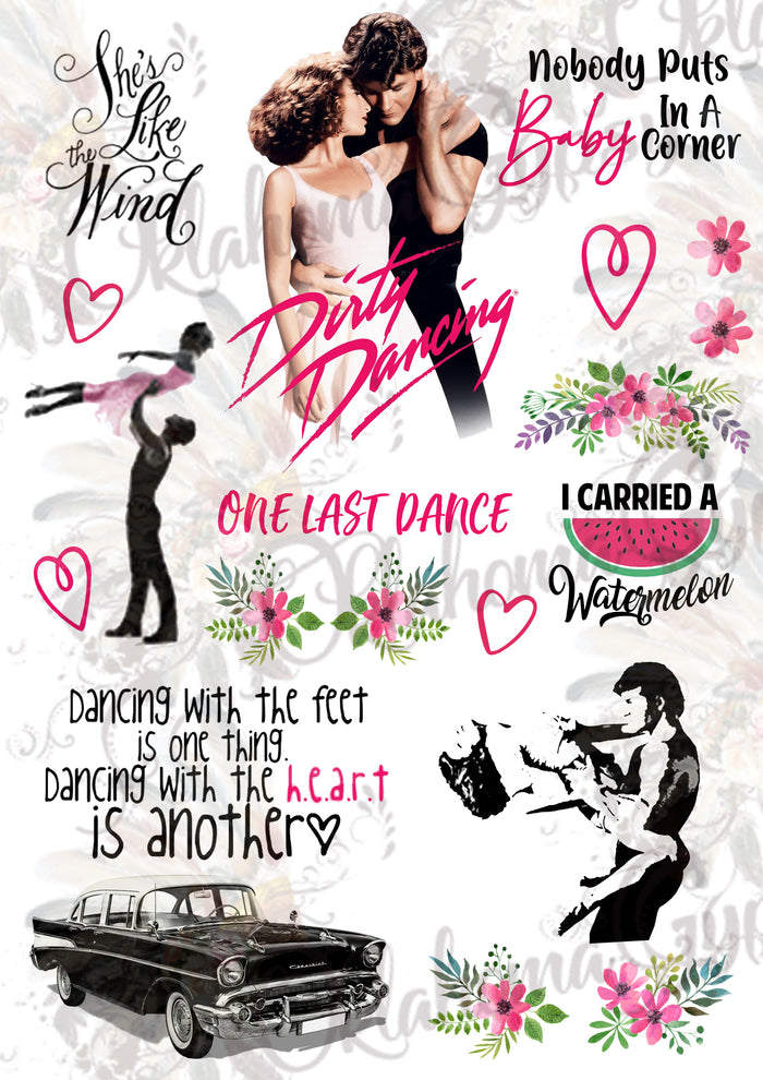 Dirty Dancing Inspired Digital File