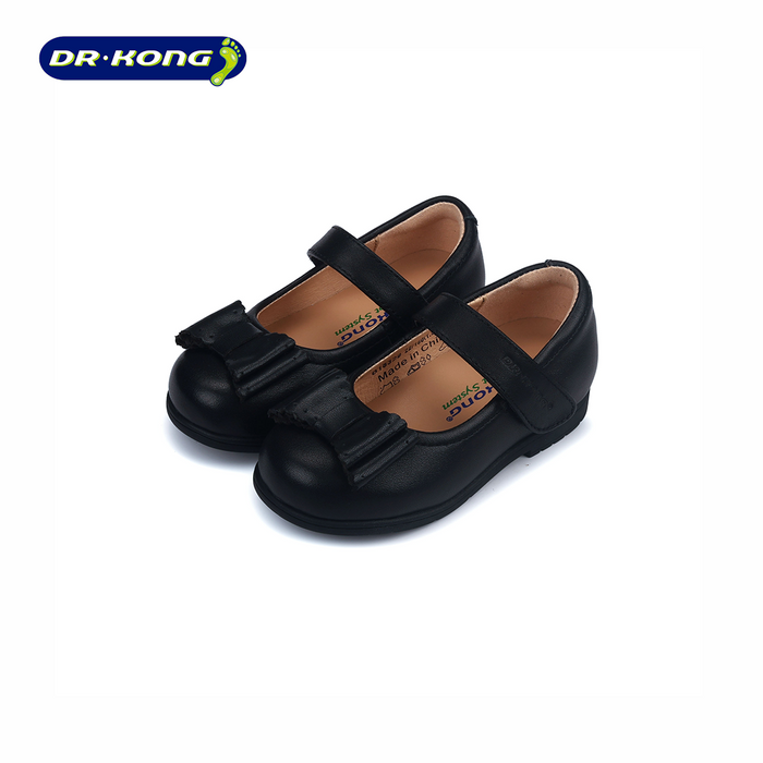 Dr. Kong Kids School Shoes B18329BLK