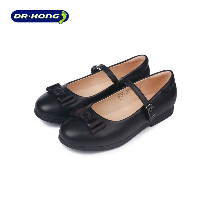 Dr. Kong Kids School Shoes P2000091BLK