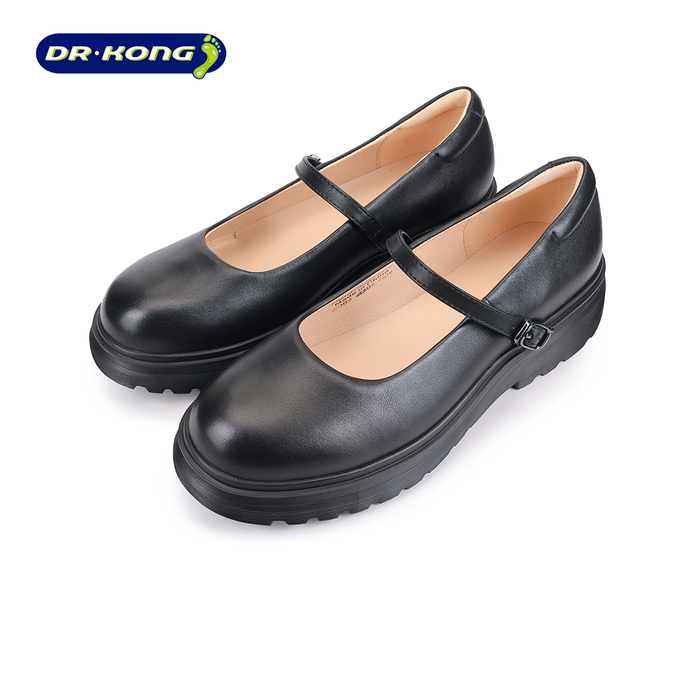 Dr. Kong Kids School Shoes P3000057BLK