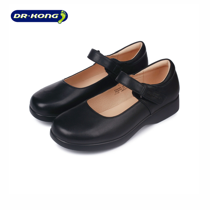 Dr. Kong Kids School Shoes P32809ABLK