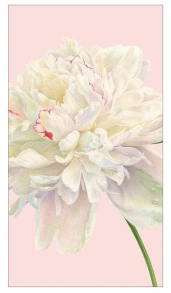 Duchess Peonies Blush Guest Towel