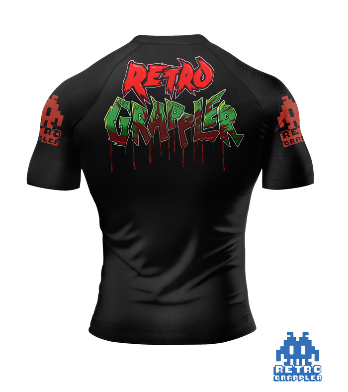 Ghostface Horror Jiu Jitsu Rash Guard