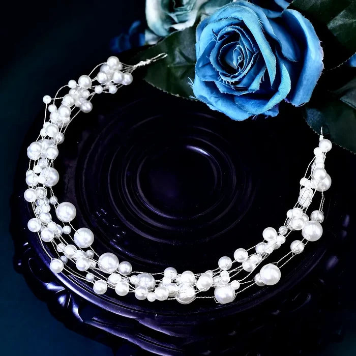 Wedding Hair Accessories - Pearl Bridal Headband
