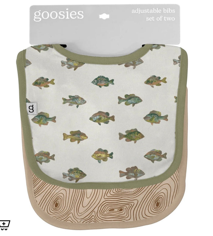 Goosies Bib Set - Lake Fish