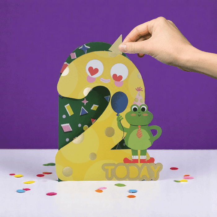 Alljoy Design - Greeting Card - Age 2