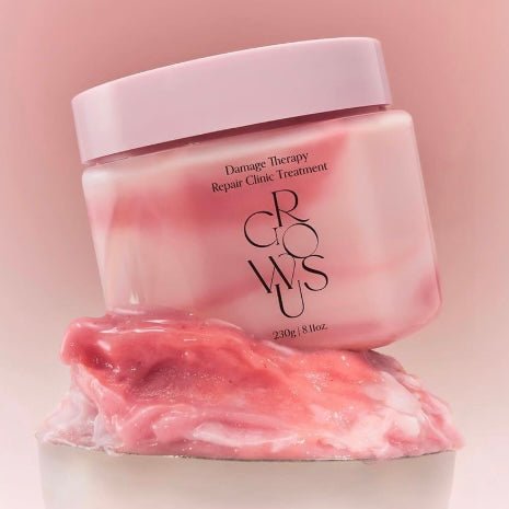 GROWUS Damage Therapy Repair Clinic Hair Pack 230g مجموعة علاج الشعر التالف من GROWUS - Princess Cosmetics Qatar