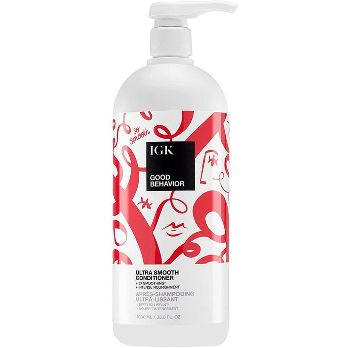 IGK GOOD BEHAVIOR Ultra Smooth Conditioner - IGK Hair | Available at Studio 360 Salon, Chatham, NJ