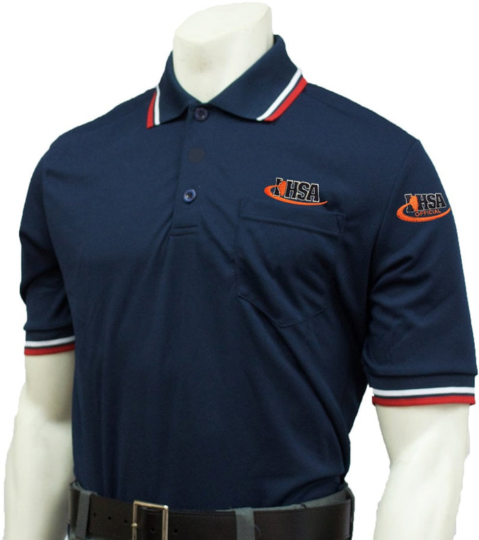 Illinois (IHSA) Smitty Body Flex Navy Umpire Shirt