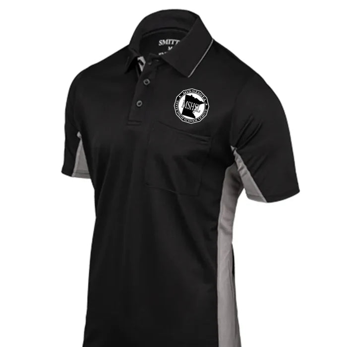 Minnesota (MSHSL) Smitty MLB Replica V2 Black Umpire Shirt