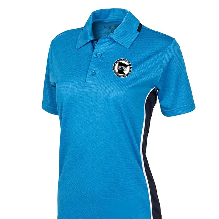 Minnesota (MSHSL) Smitty Women's Bright Blue Softball Umpire Shirt