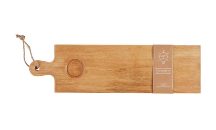 Mud Pie Wood Board For Light Ups