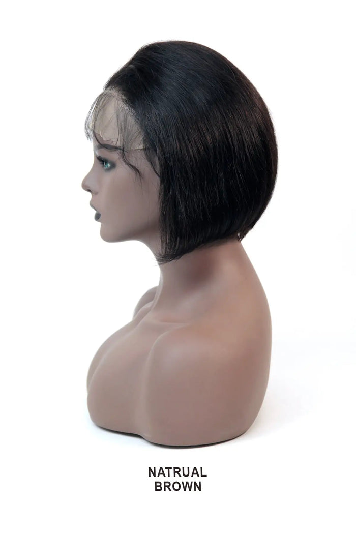 OUTRE MY TRESSES BLACK LABEL 13X4 LACE FRONTAL WIG - HH VIRGIN STRAIGHT BOB 10" OUTRE
