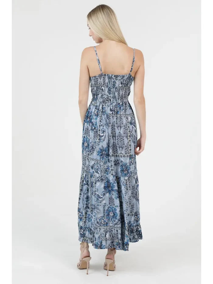 Paxton Twist Front Cut Out Maxi Dress