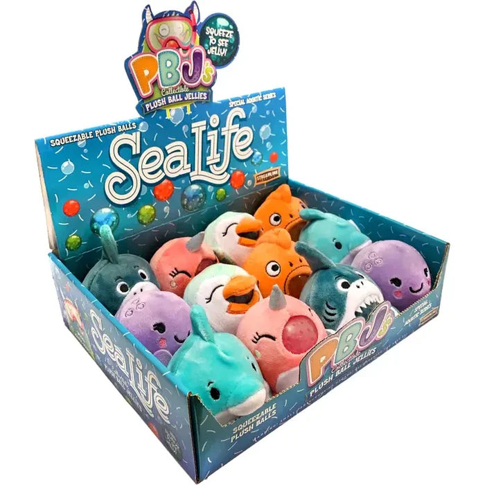 Pbj's Plush Toy - Aquatic Friends