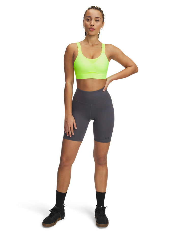 Sostén deportivo Under Armour infinity 2.0 high amarillo para mujer