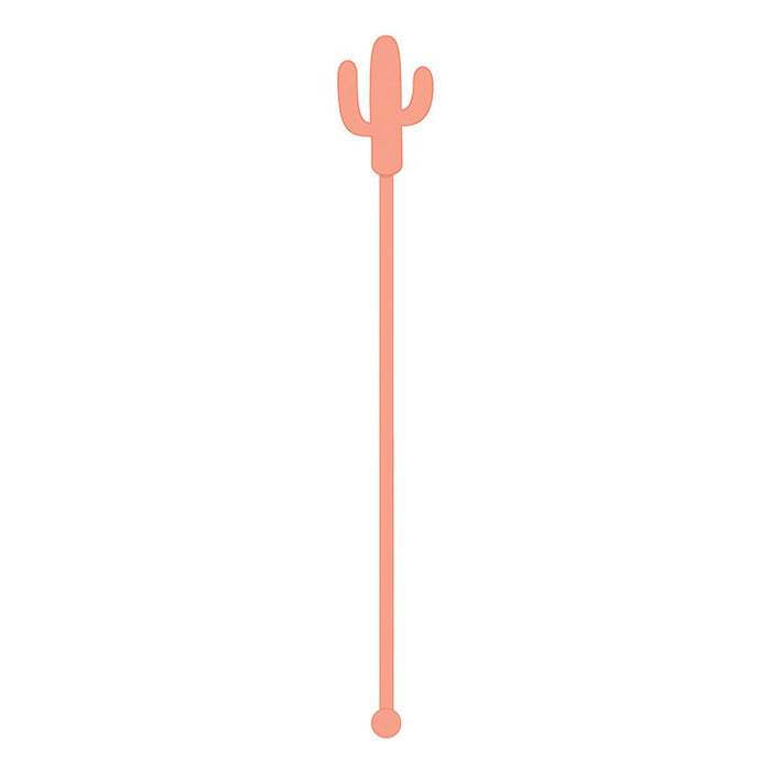 Pink Cactus Stirrer