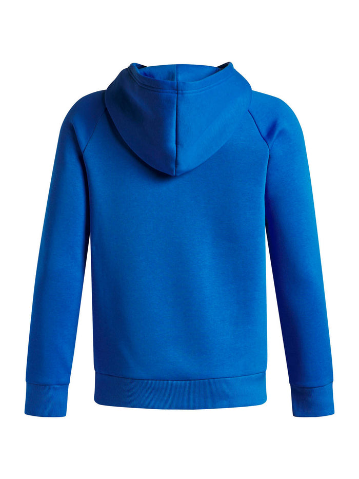 Polerón Lifestyle para niño Rival Fleece Big Logo Print Fill Azul Under Armour