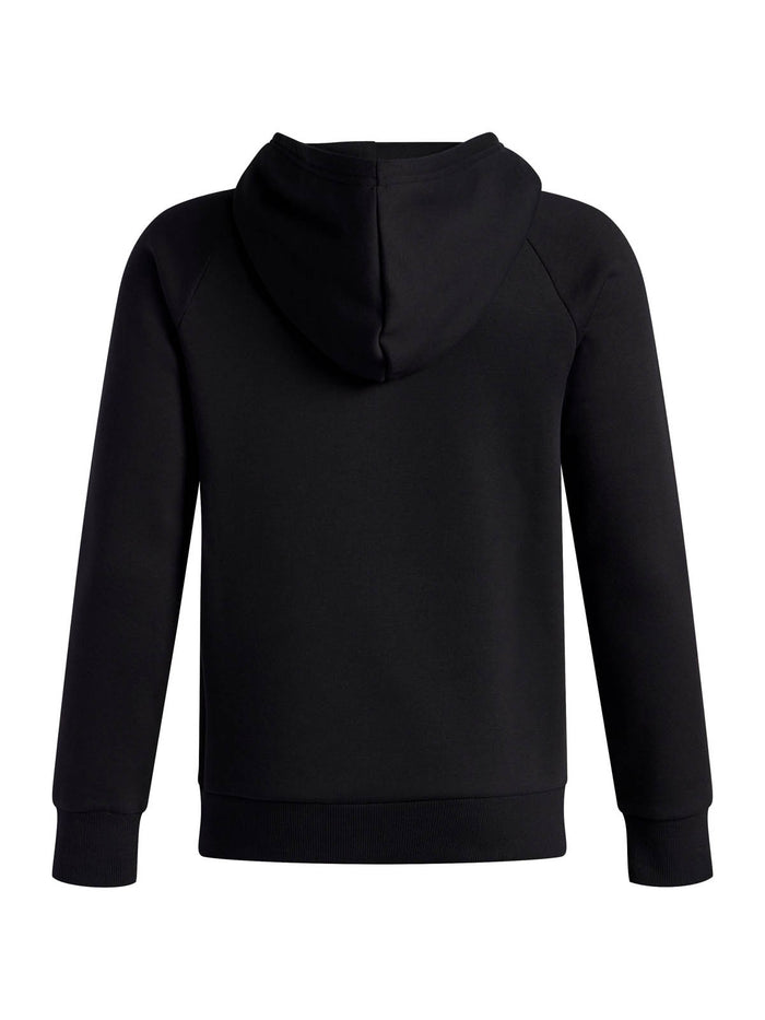 Polerón Lifestyle para niño Rival Fleece Big Logo Print Fill Negro Under Armour