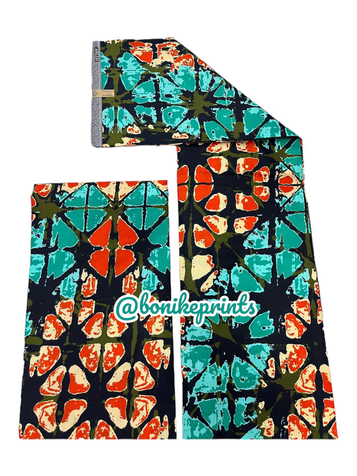 Polyester/Cotton African Print/Ankara fabric 007